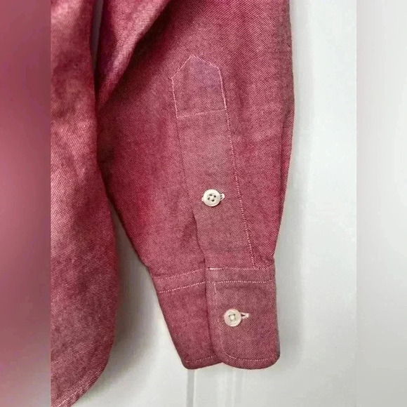 Boys Polo Ralph Lauren Pink Polo Logo Size 4 Long Sleeve - Picture 5 of 13